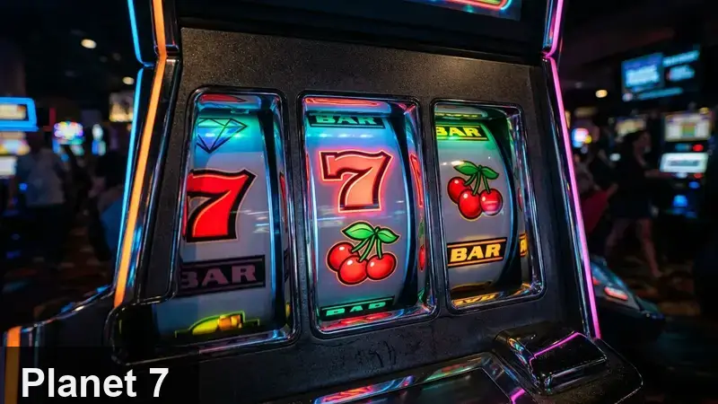 Les jeux de Planet 7 : machines à sous, table et plus